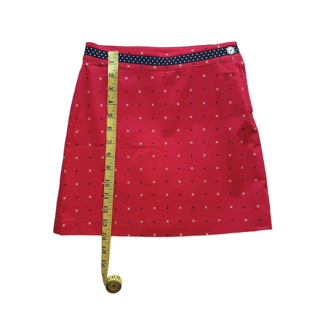 Brooks Brothers Fleece Girls Red Short Skirt in Size 8 - Picture 7 of 8